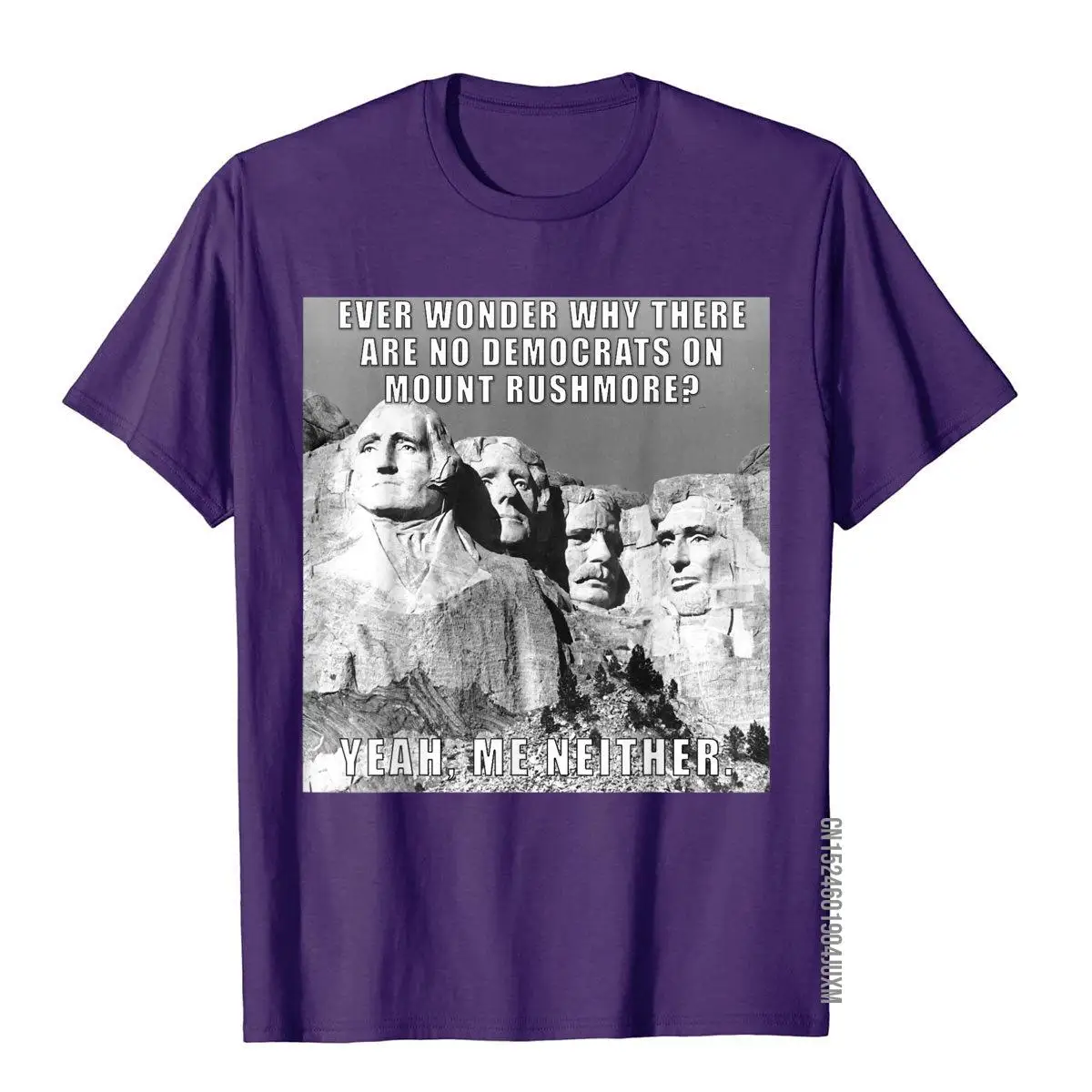 Funny Political Republican Mount Rushmore Democrats T Shirt__97A657purple