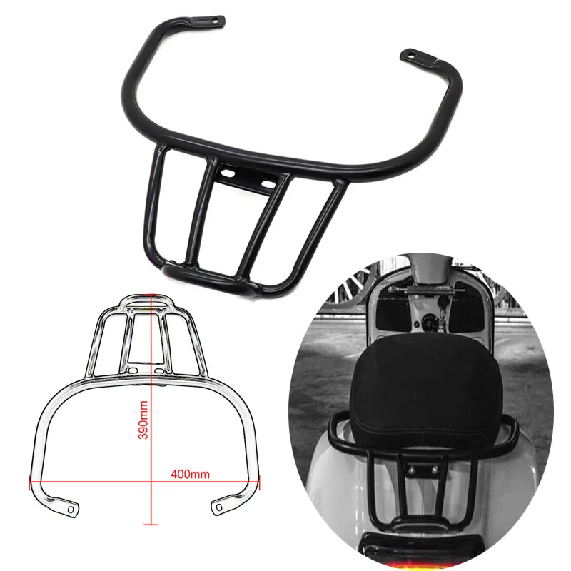 For Piaggio VESPA GTS 300 Aluminum Rear Mount Bracket Sports Luggage Rack Book Shelf Rack Rear Luggage Bag Motorcycle