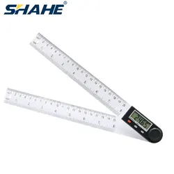 200 mm 7'' Plastic Digital Gonionmeter Angle Ruler Meter Digital protractor 360 degree goniometer inclinometer Angle Tools