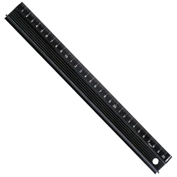 

Tools Metric Aluminum Alloy School Multifunctional Anti Slip Drawing Protection Office Measuring Straight Ruler Students Cutting