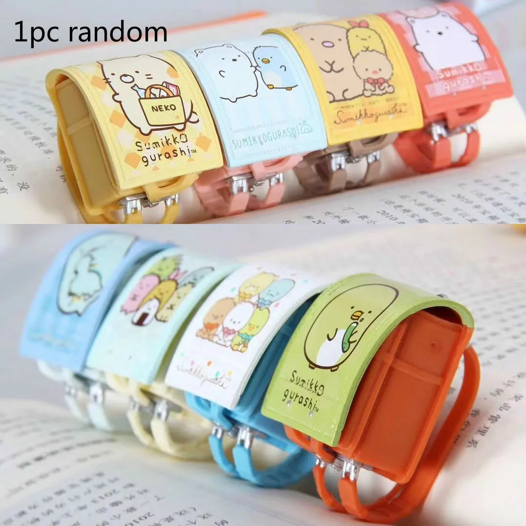 Things In The School Bag Mini PVC Action Figure Keychain Pendant Toy Kawaii Cartoon Corner Bio Key Doll |