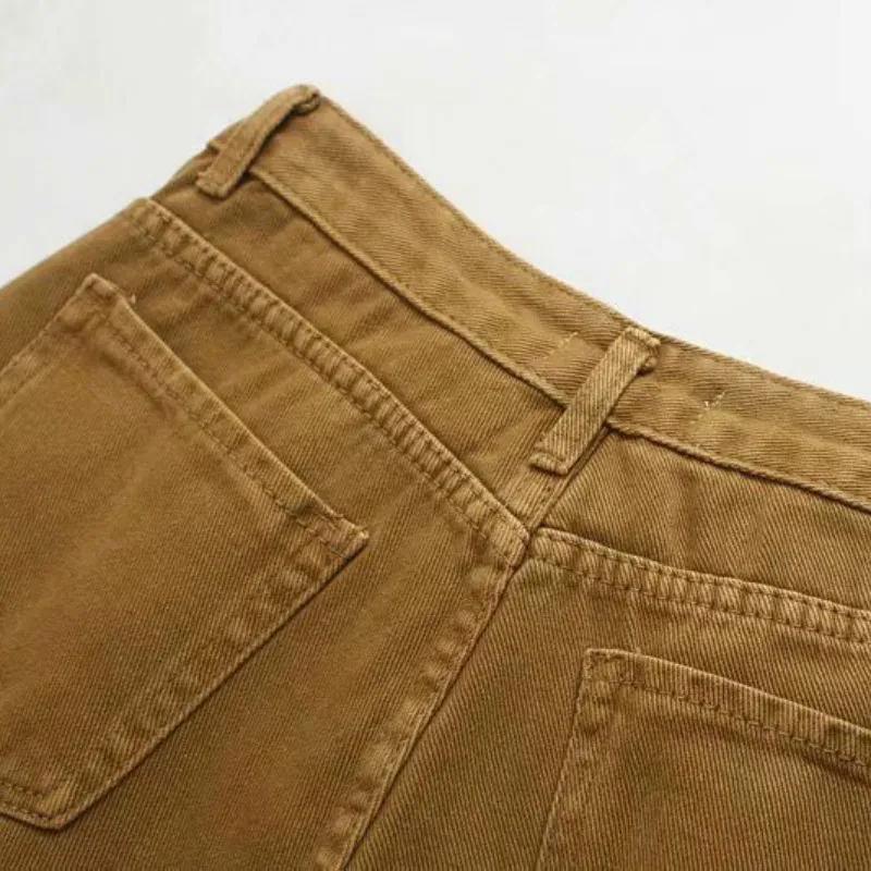 Женские свободные джинсы Pants2019 осень зима мальчик друг стиль длинные карманы брюк свободные женские модные уличные женские брюки