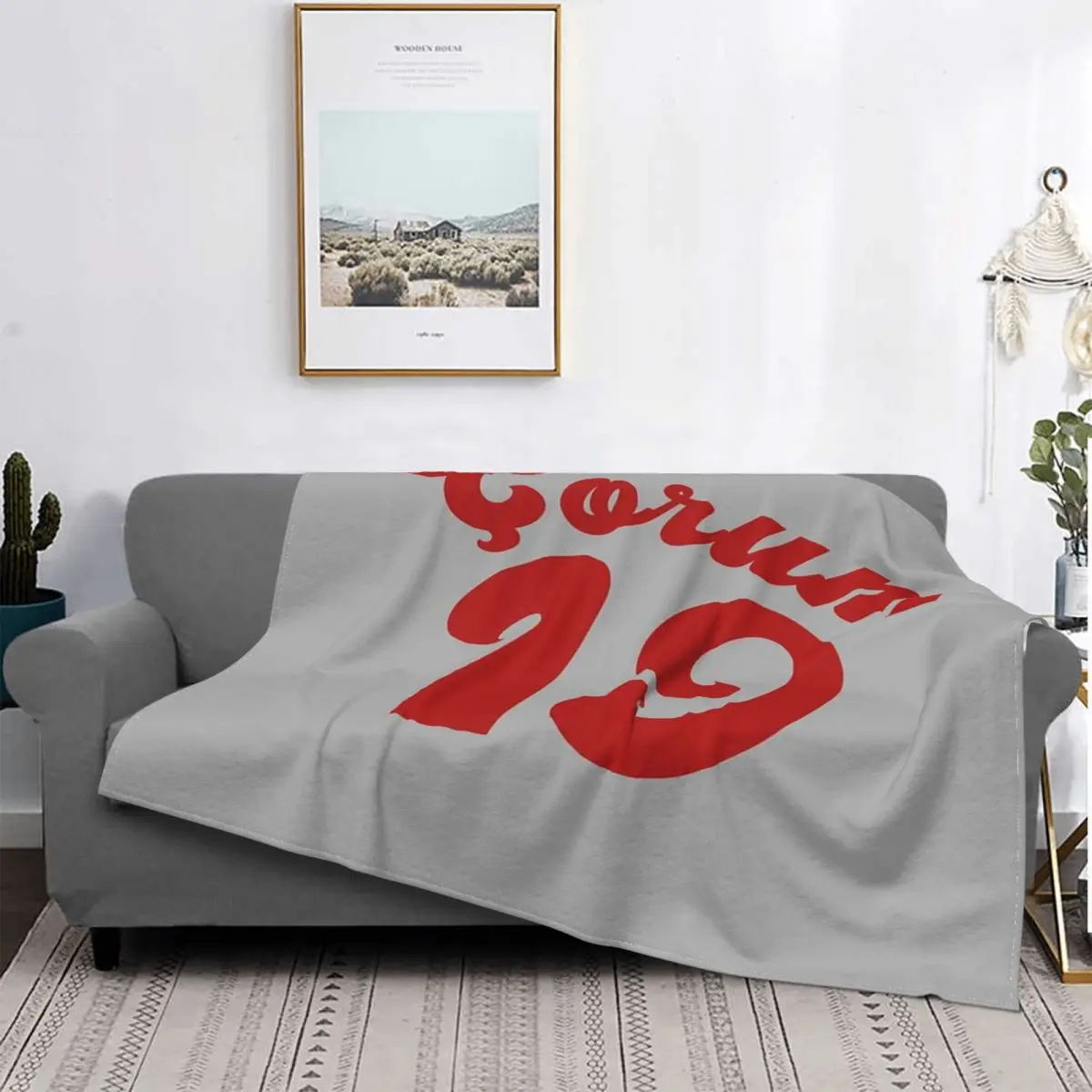 Corum-Manta A Cuadros Para Cama, Cobertor Para Sofá, Con Capucha, 220X240, 19 °, 2 Unidades