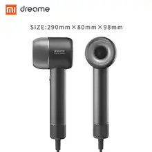 Xiaomi Dreame, анион, фен для волос, умный контроль температуры, отрицательный ион, для мужчин и женщин, 110000 об/мин, Мощный воздушный поток, домашнее устройство