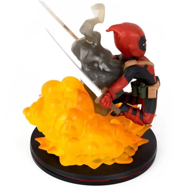 

Marvel's Avengers Deadpool 5-Inch Deadpool Flame Cute Deadpool 1 S Red Boxed Garage Kit