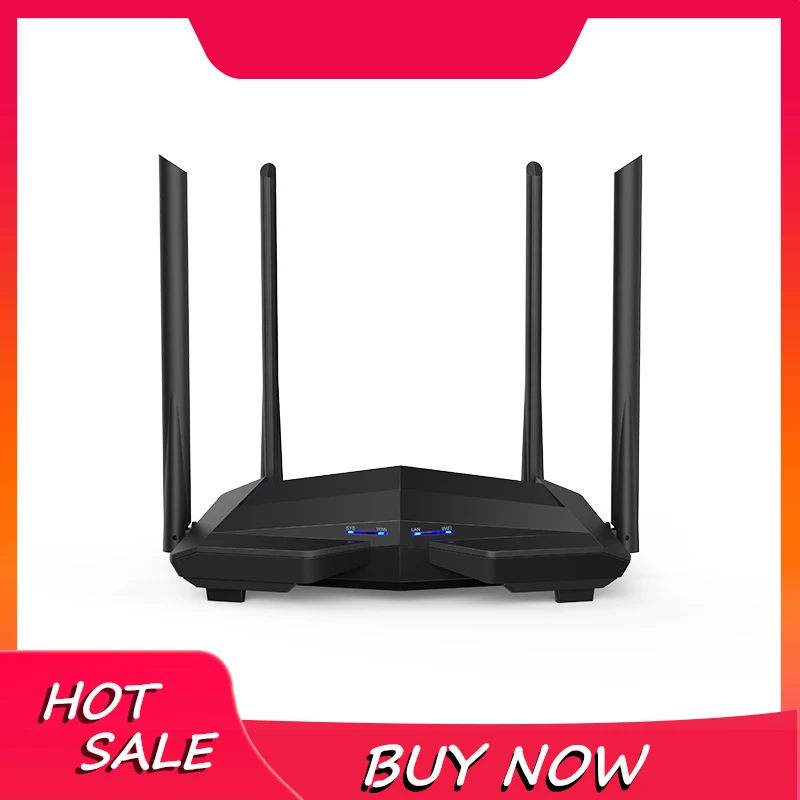 LSVISION LSAC10 AC1200M 2 4 ГГц/5 0 ГГц двухдиапазонный беспроводной Wi-Fi роутер 4*6 дБи антенный