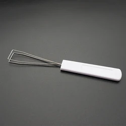 Steel Wire Keycap Removal Tool with Plastic Handle (White)