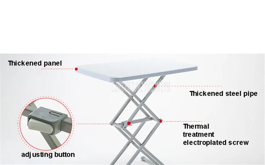 Складной Открытый Стол стальная рама портативный Кемпинг травальный стол для пикника 4 передач регулируемый по высоте домашний барбекю