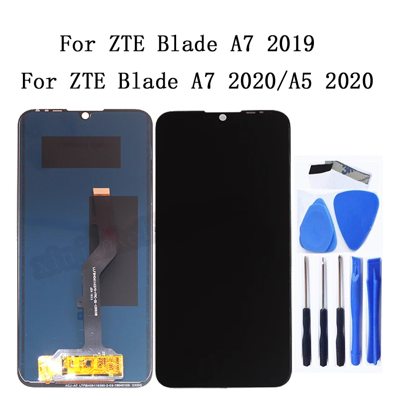Для ZTE Blade A7 2019 2020 A5 ЖК-дисплей стеклянная деталь запасные аксессуары | Мобильные
