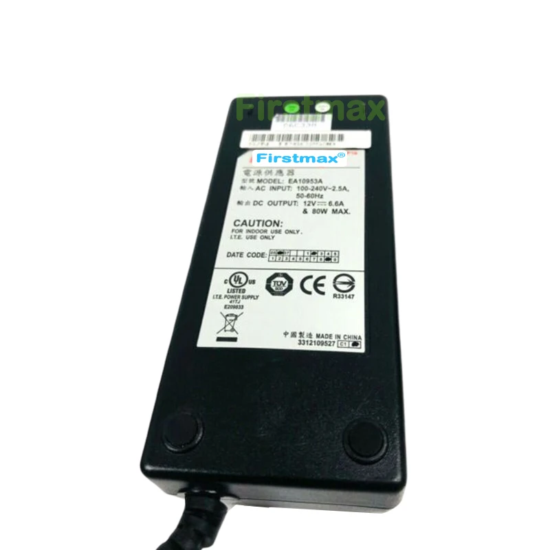 Fonte de Alimentação para Posiflex Pos Jiva Ea10953a 4pin Carregador 12v 6.6a 80w - Imagem 2