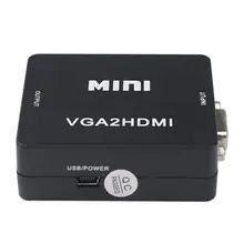 Vga в Hdmi конвертер 1080P Hd адаптер аудио кабель для Hdtv Pc ноутбук ТВ компьютер внешние аксессуары
