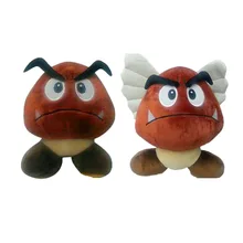 

Japan Anime Plush Toy Supers Marios Poisonous Mushroom Goomba Plushes Kawaii Flying Chestnut Seed Doll Kids Gift