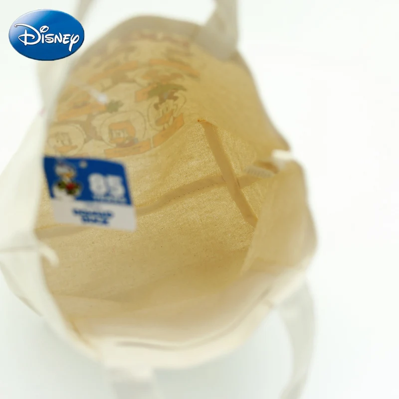 Женская Холщовая Сумка Disney Большая вместительная с Дональдом Даком