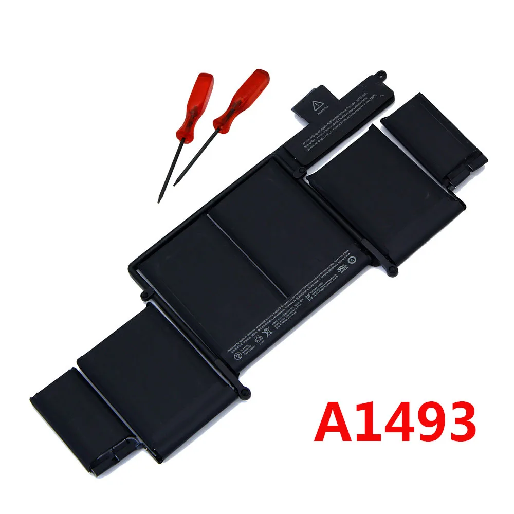 11.34V 6330mAh Battery for Apple Macbook Pro 13" Retina A1502 Late 2013 Mid years laptop, replace: A1493 battery