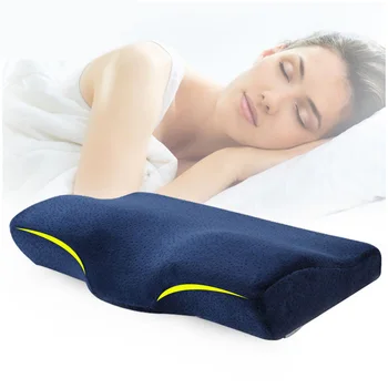 

Memory Foam Bedding Pillow Butterfly Shaped Relax Neck Protection Orthopedic Slow Rebound Cervical For Health Care bed pillow