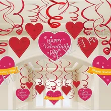 Поставка день Святого Валентина Спиральный Браслет Шарм День Святого Валентина вечерние украшения ПЭТ спиральная лента поперечная граница электричество