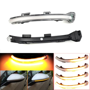 

2 pieces for VW Golf MK7 GTI 7 R Rline GTD Dynamic Bright LED Turn Signal Rearview Mirror Light Water Flowing Indicator Blinker