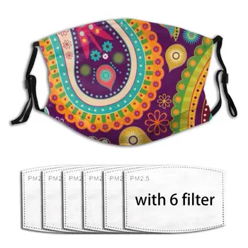 

Trippy Psychedelic Outdoor Washable Anti Haze PM2.5 Anti Dust Mask Unisex Activated Carbon Filter Mouth Bacteria Face Masks