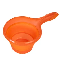 Водный ковш для дома PP легкий практичный подвесной Тип кухня твердый многофункциональный для ванной безопасный складной прозрачный