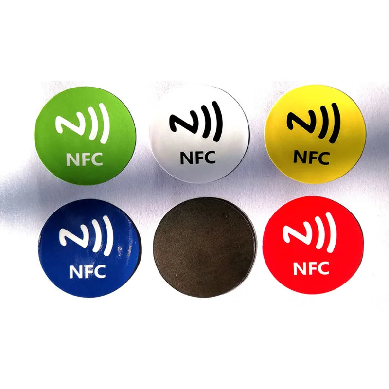 Антиметаллическая клейкая этикетка NTAG213 NFC стикер 13 56 МГц RFID метка 144 байт чтение