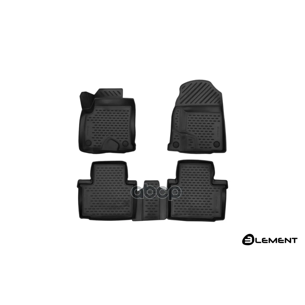 Коврики 3d В Салон Haval H2, 09/-, 4 Шт.(Полиуретан) ELEMENT арт. ELEMENT3D9901210k