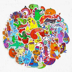 10/30/50PCS Colorful Horror Monster Graffiti Stickers for Laptop Skateboard Motorcycle Bicycle DIY Kid Toy Waterproof Sticker
