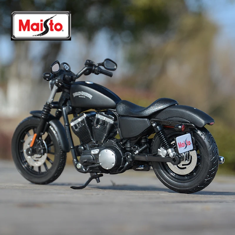 Maisto 1:12 Harley Davidson 2014 Sportster Iron 883 Die Cast Vehicles Collectible Hobbies Motorcycle Model Toys 5