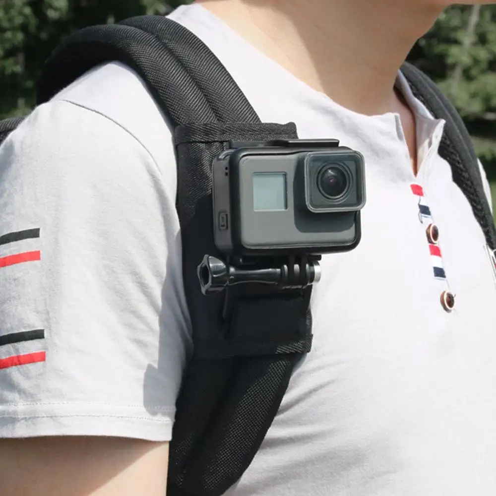 Спортивная экшн-камера рюкзак Крепление на 360 градусов поворотный для Xiaomi Yi для Gopro Hero Аксессуары для экшн-камеры