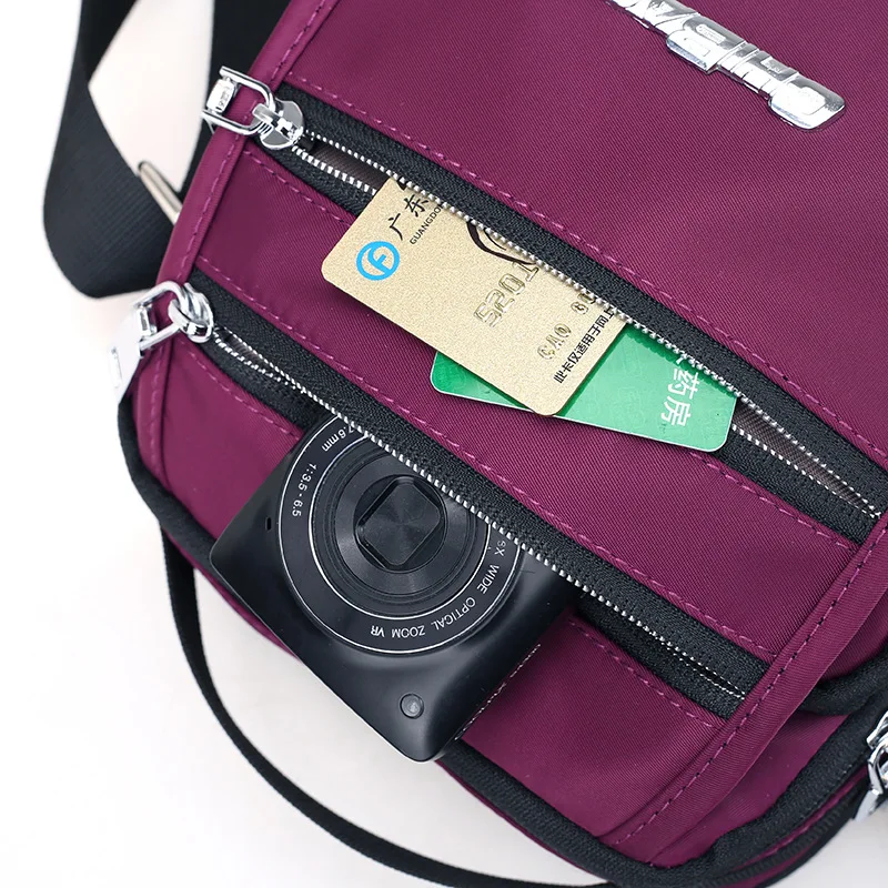 

2018 CHIBAO Nylon Waterproof Lightweight Versatile Shoulder Multi-pocket Shoulder WOMEN'S Bag