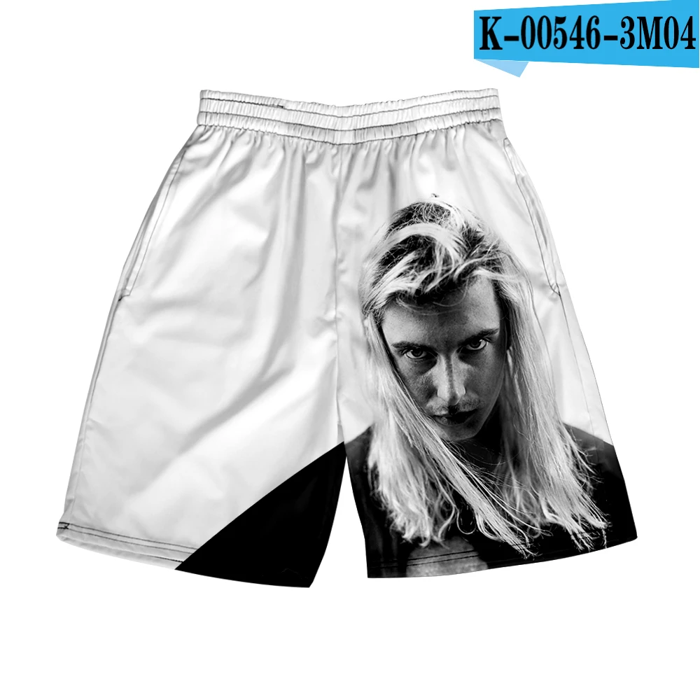 Летние мужские шорты Ghostemane,, повседневные, рок, готический стиль, шорты для фитнеса, тренировки, пляжные шорты, мужские дышащие шорты для спортзала - Цвет: one