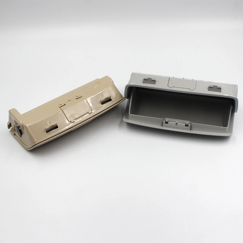 Caja de gafas de sol Beige gris funda de gafas de sol soporte para gafas para VW tizan Golf MK5 MK6 Jetta 5 Passat B7 CC al