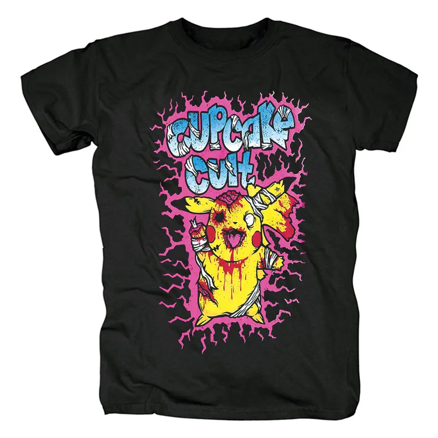 10 видов кекс культ рок брендовая рубашка 3D высокое качество манга ММА фитнес тяжелый металл хлопок футболка Мультфильм рубашки - Цвет: 2