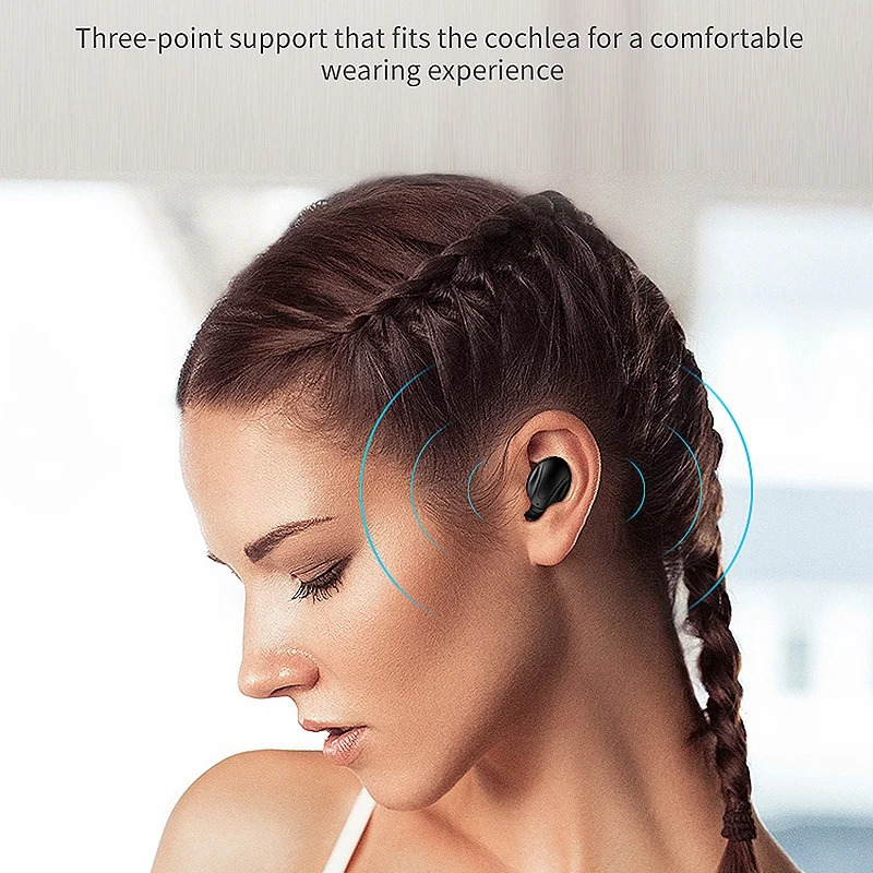 XG13 LED Digital Display Bluetooth Headset TWS Mini In Ear Sports Sweat Proof Stereo Wireless Bluetooth Headset