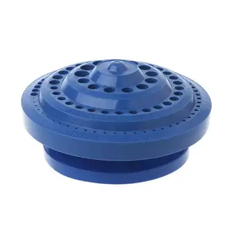

New Blue Drill Bit Storage Case Plastic Round Shape Hard Organizer Hole Tool Storage Box Container High Quality Dropshipping
