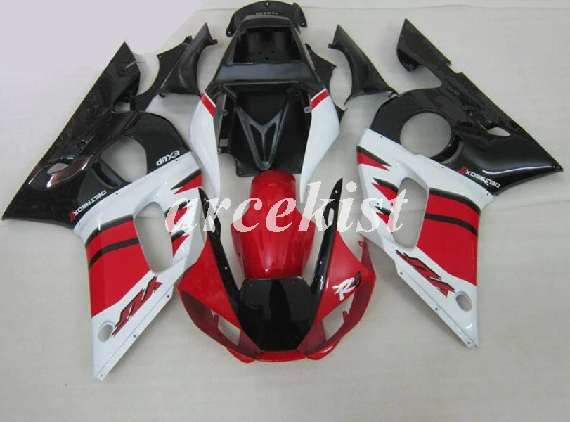 

4 Free Gifts New ABS Motorcycle Fairings kit Fit for YAMAHA YZF-R6 1998 1999 2000 2001 2002 r6 98-02 Body set Red black