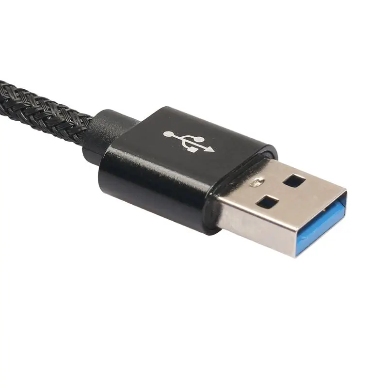 FULL-USB-C 3,1 Тип C Male к 3,0 Тип A входящий штекер для зарядки и передачи данных кабель для быстрой зарядки