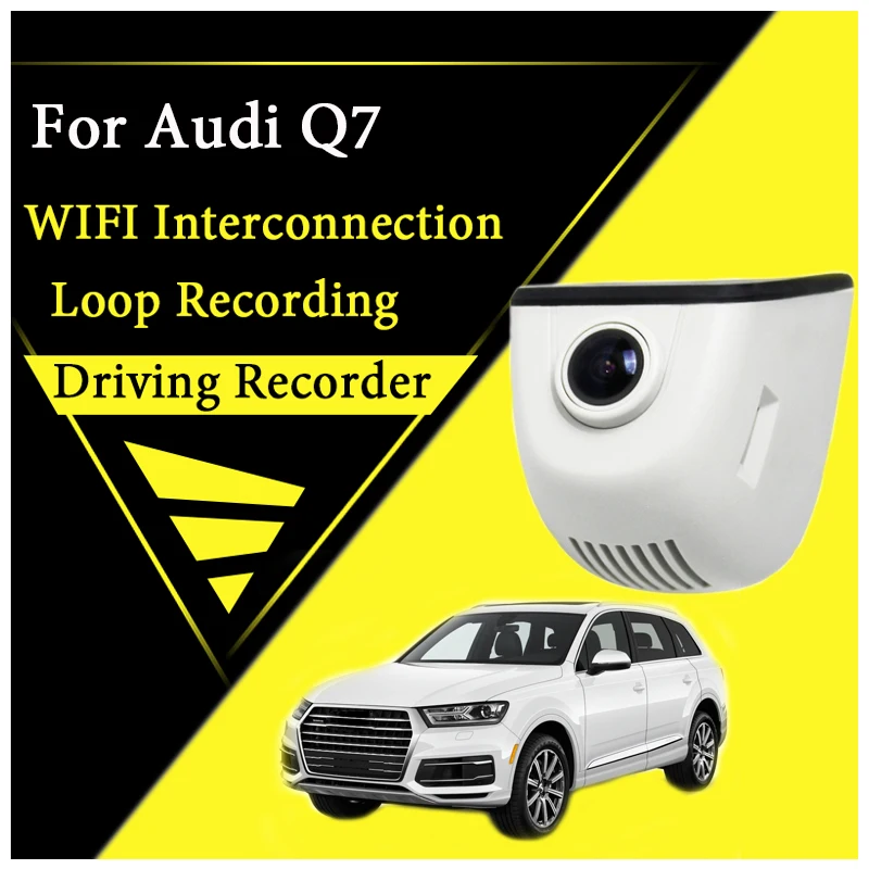 For Audi Q7 4L 2005~2015 Car Road Record Dash Camera Driving Video Recorder WiFi DVR FXFH