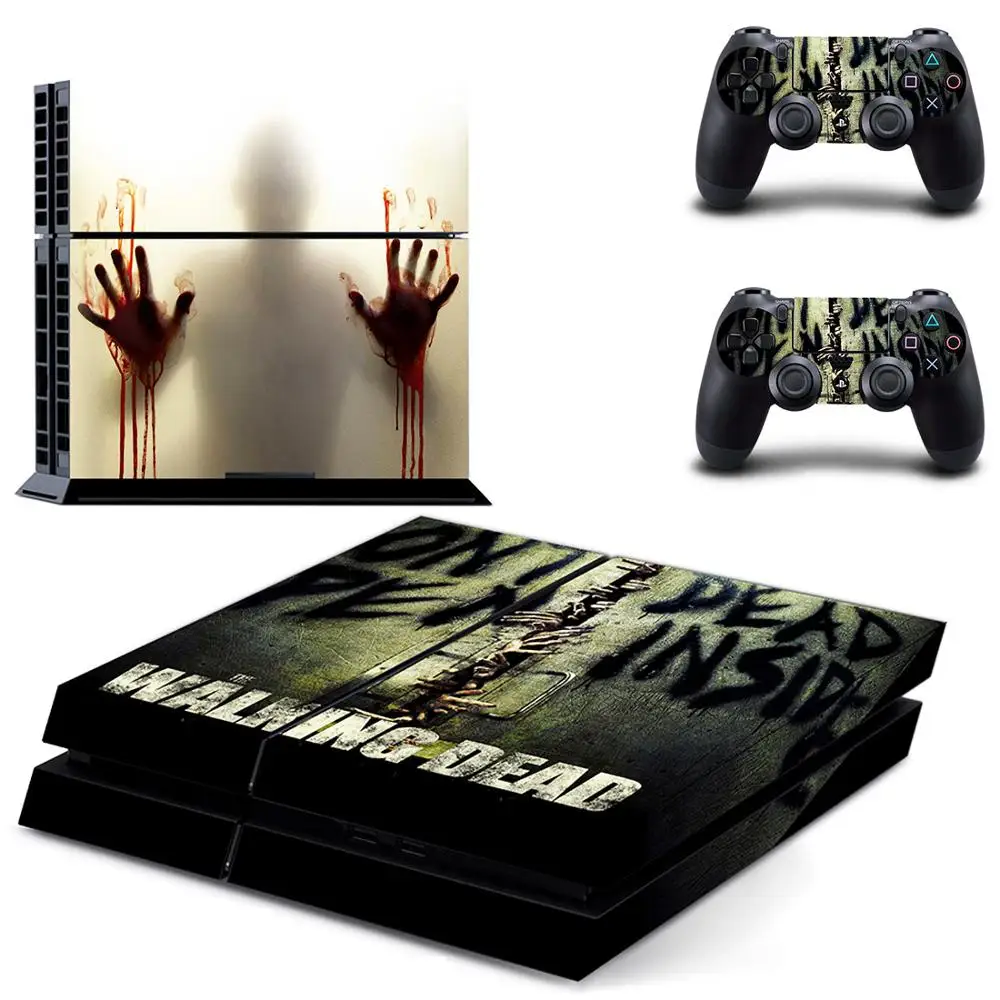 Ходячие мертвецы PS4 стикер s Play station 4 наклейка для PlayStation консоль и контроллер