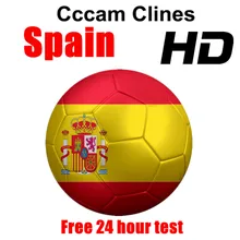 Испания HD кабель 1 год CCCams для спутникового ТВ приемник 7 Clines wifi FULL HD DVB-S2 поддержка Европа cline cccam сервер