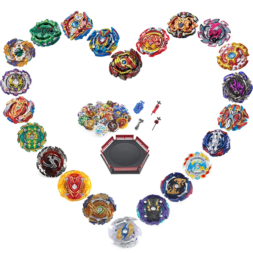 Набор топов пусковые установки Beyblade игрушки Toupie Металл God Burst волчок Bey Blade Blades игрушки bay blade bables