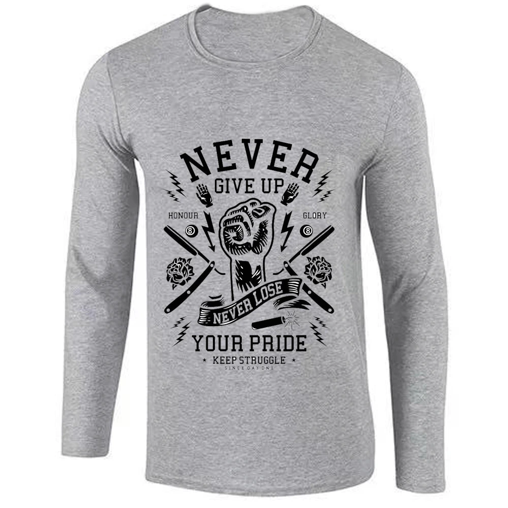 Never Give Up You'll Never Walk Alone Football Fan Club YNWA Mo Salah Liverpool Champions League Cotton Long sleeve T Shirt Never Give Up You'll Never Walk Alone Football Fan Club YNWA Mo Salah Liverpool Champions League Cotton Long sleeve T Shirt