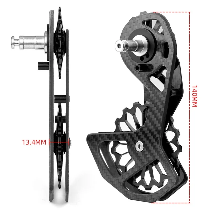 Galet Pignon Shimano Dura-Ace RD-9000 17T Oversize Carbone - Occasion
