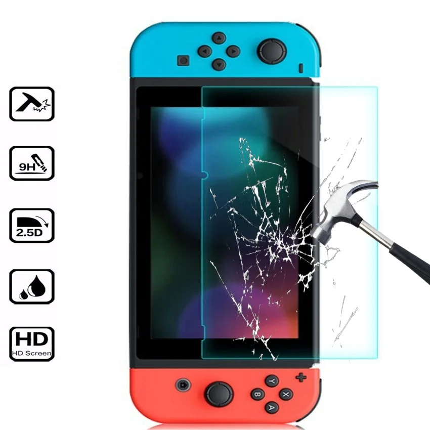 Tempered Glass For Nintendo Switch Screen Protector Ns Accessories