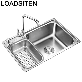 

Steel Waschbecken Evier Lavandino Inoxidable Inox Wasbak Kitchen Lavabo Cuba Pia Cozinha Fregadero De Cocina Dishwash Sink