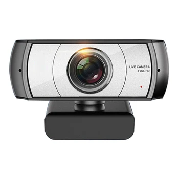 

2 MP 1080P HD Streaming Webcam USB Computer Video Camera 120° Wide Viewing Manual Focus with Microphone Plug & Play