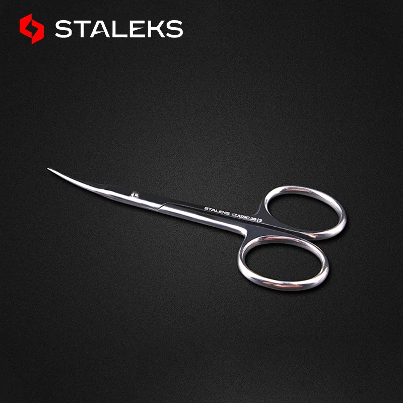 

1pc STALEKS Classic 20-2 Stainless Steel Eyebrow Scissors Profession Eyelashes Nose Hair Trim Scissor Sharp Makeup Tools