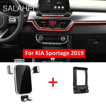

Gravity Car Mobile Phone Holder Air Vent Outlet Dashboard Kia Sportage 2019 GPS Mount Support Accessories