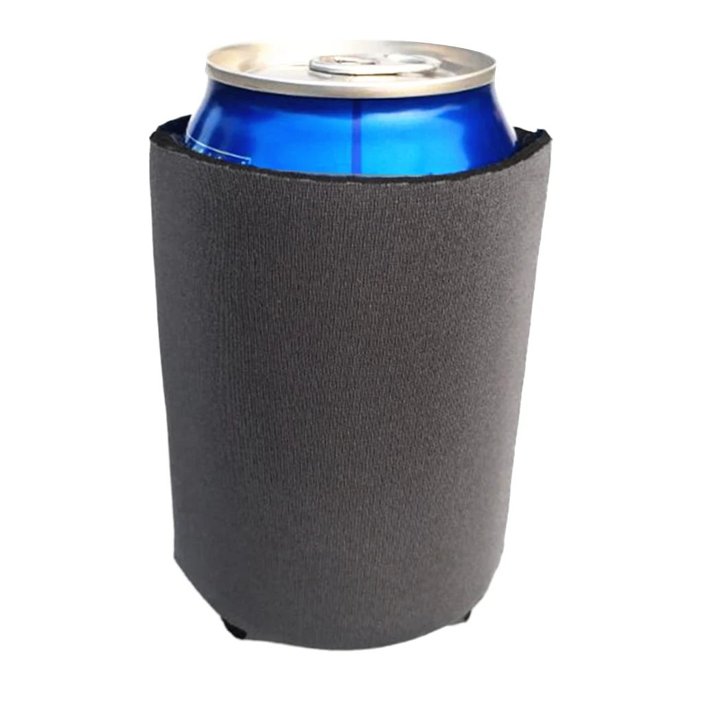 2pcs Neoprene Beer Bottle Can Holder Cooler Sleeve Insulator Cover for Party Wedding Camping BBQ Custom DIY