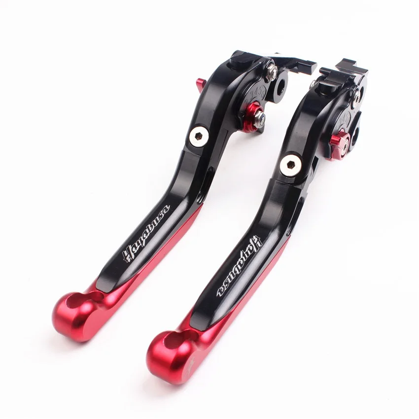

Extendable Folding Brake Clutch Lever For Suzuki Hayabusa GSXR1300 1999-2007 00 01 02 03 04 05 06 Black&Red