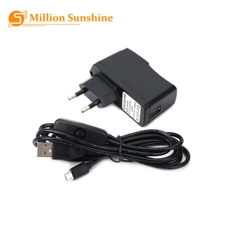 

5V 2.5A Raspberry Pi 3 Power AC Adapter Micro USB Cable for Raspberry Pi 3 B + Plus RPI182